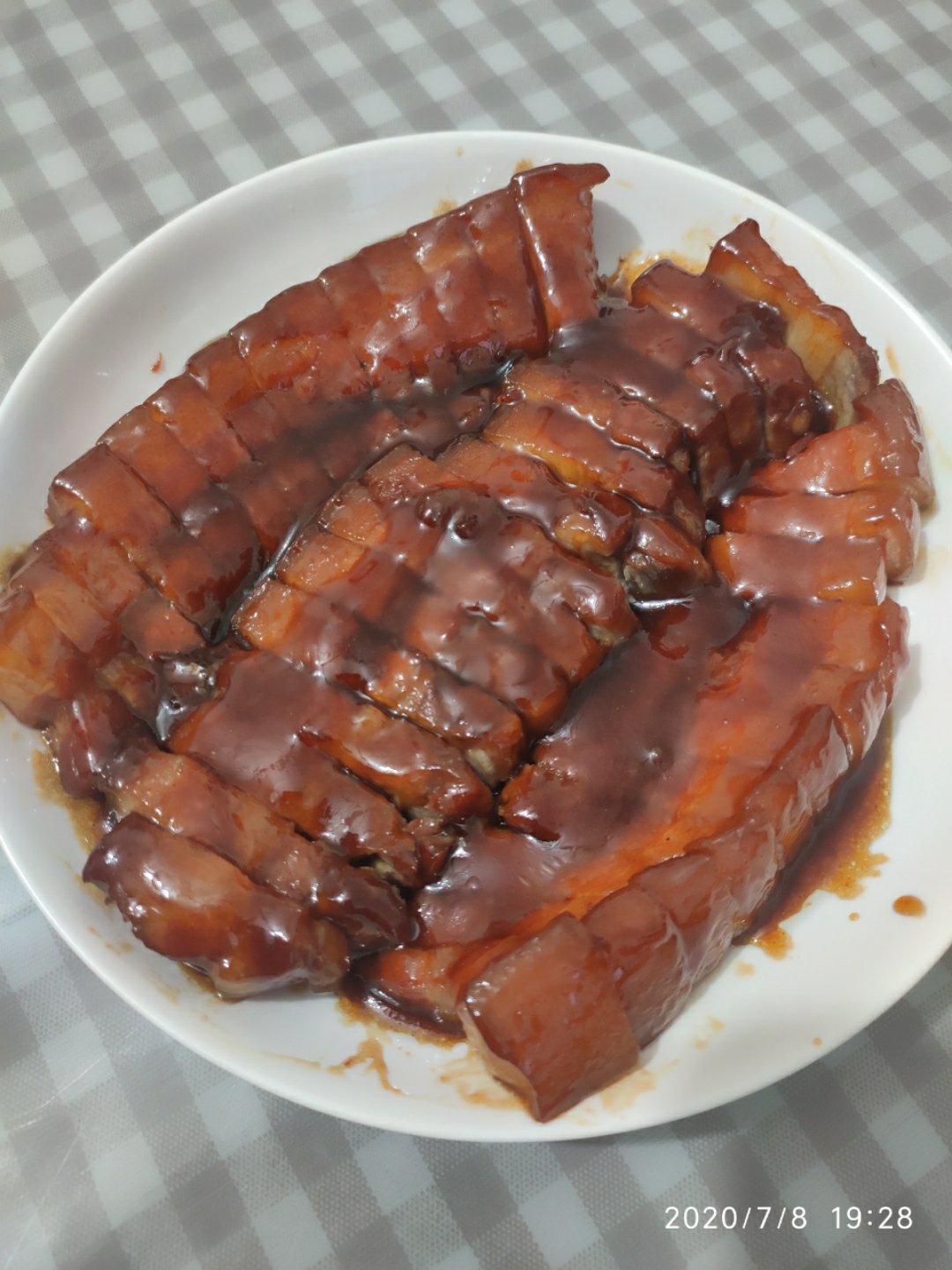 平底锅版蜜汁叉烧肉