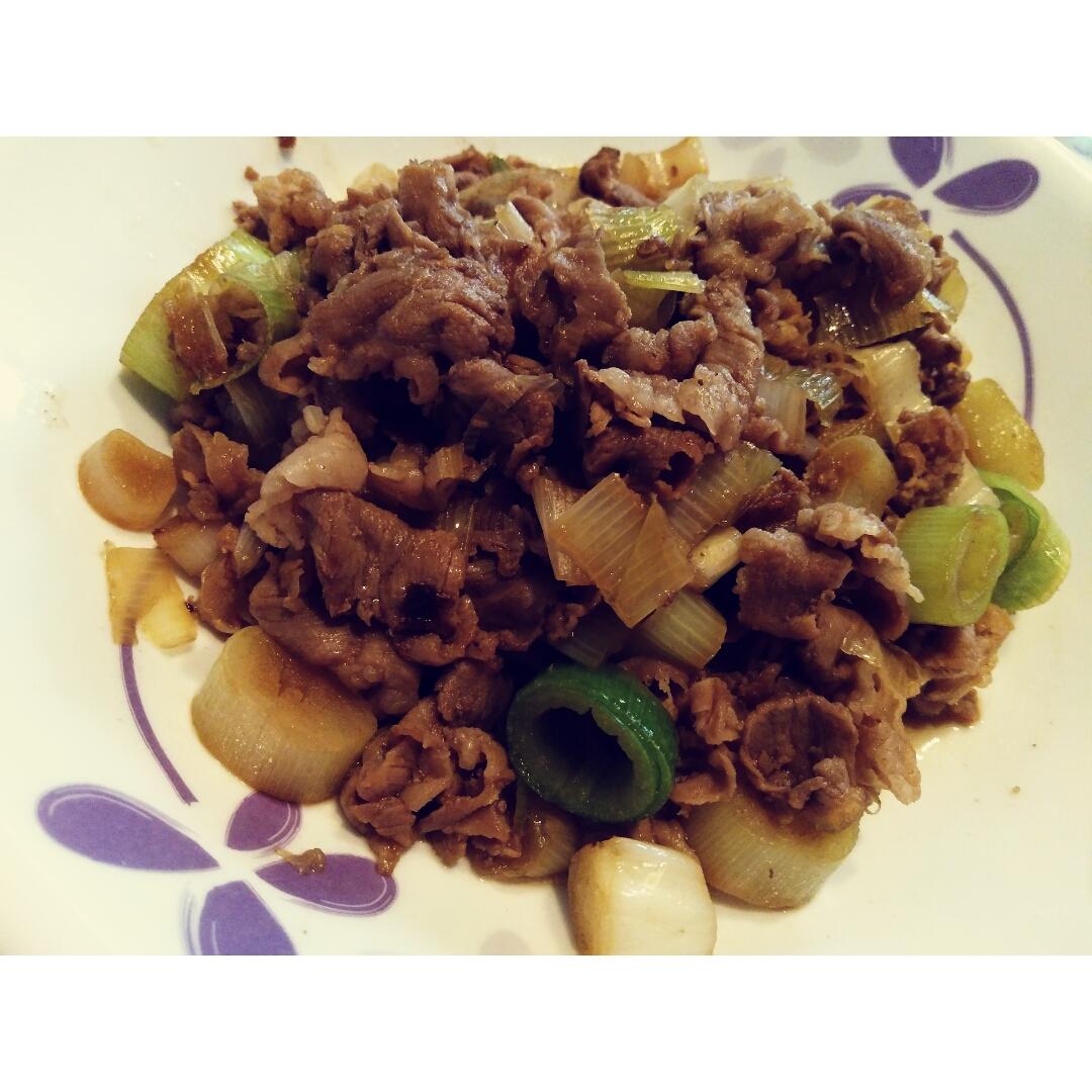 葱爆羊肉