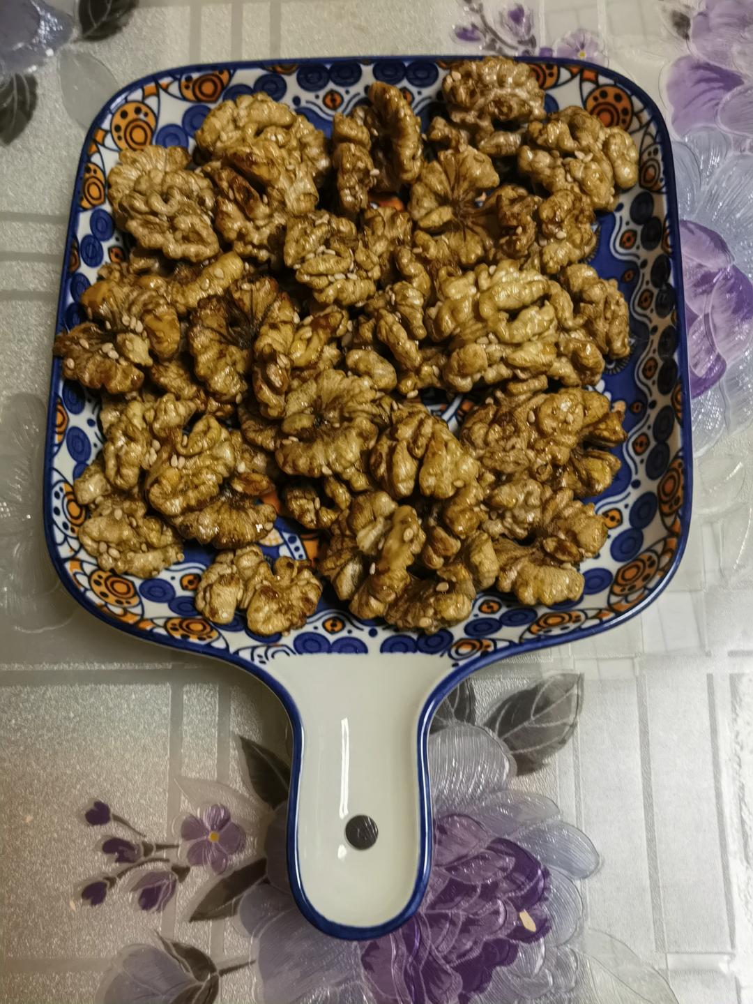 5min空气炸锅琥珀核桃-零失败