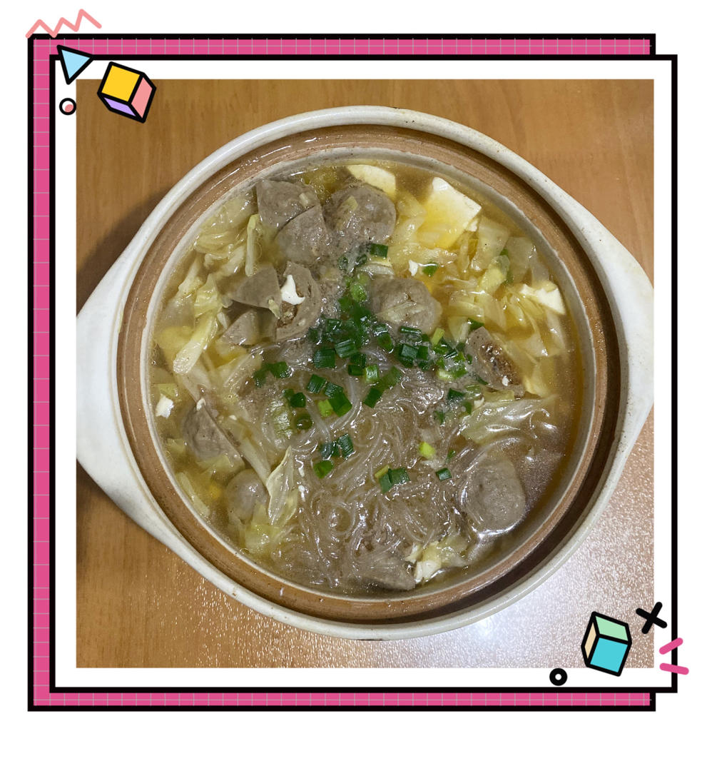 鲜味白菜豆腐煲