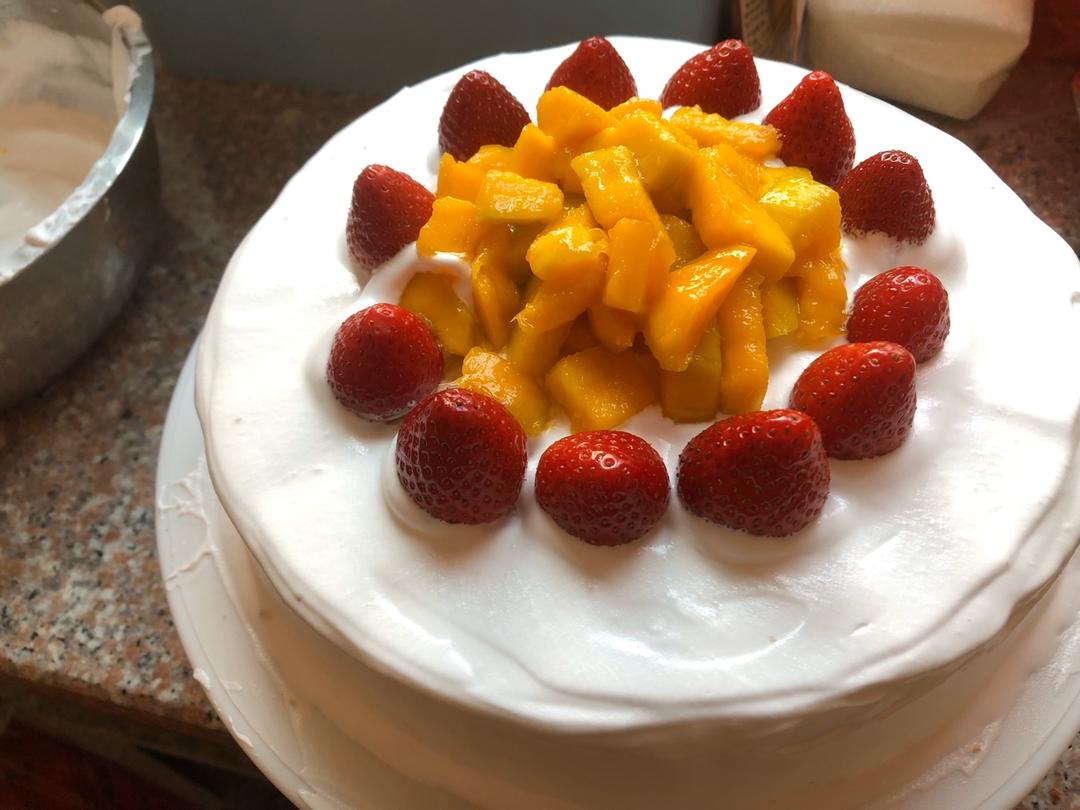 烤箱做蛋糕（戚风蛋糕的做法）