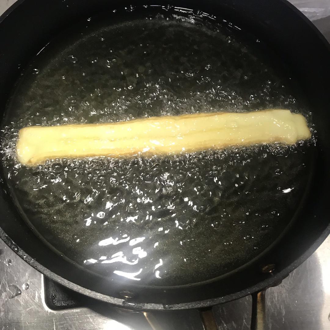 自制酵母版油条