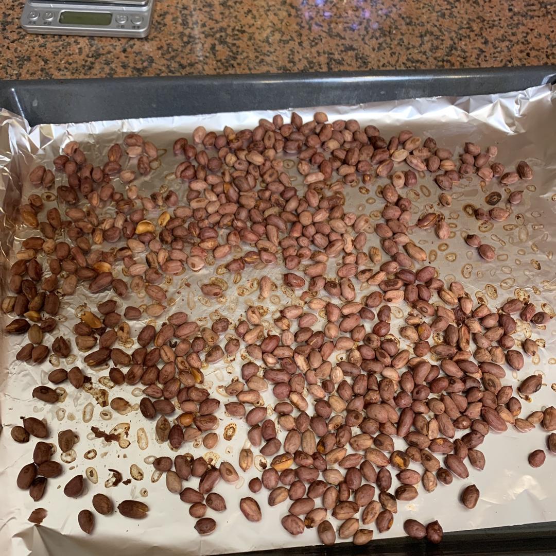 教你做嘎嘣脆的烤五香花生米－最简单最健康系列