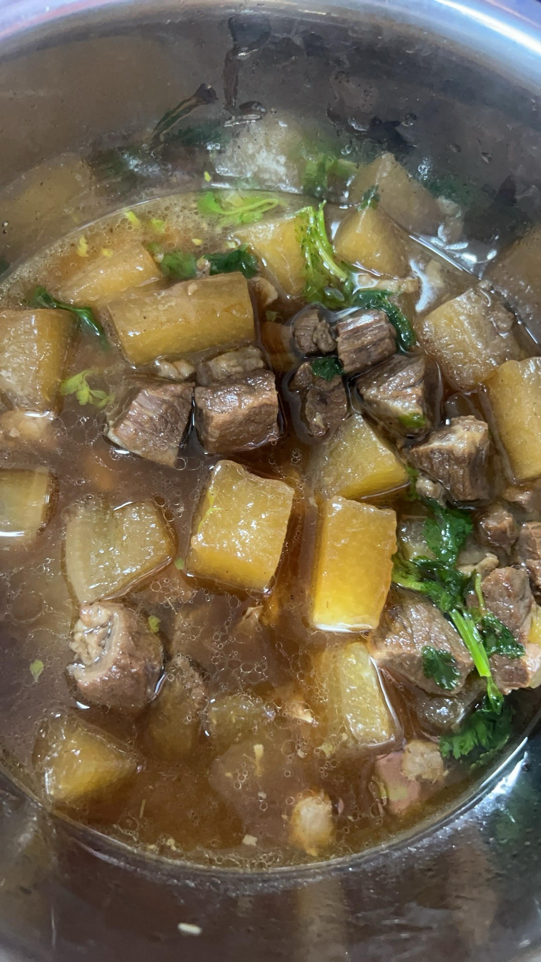 牛肉炖萝卜