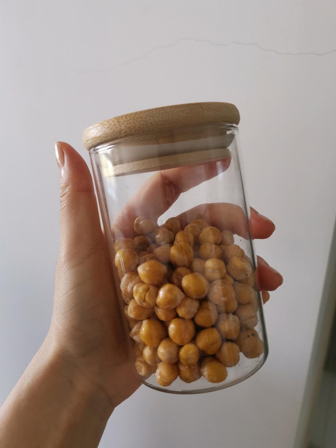 简便版烤鹰嘴豆～低脂高蛋白，替代坚果更健康，健身减脂的小伙伴有口福～