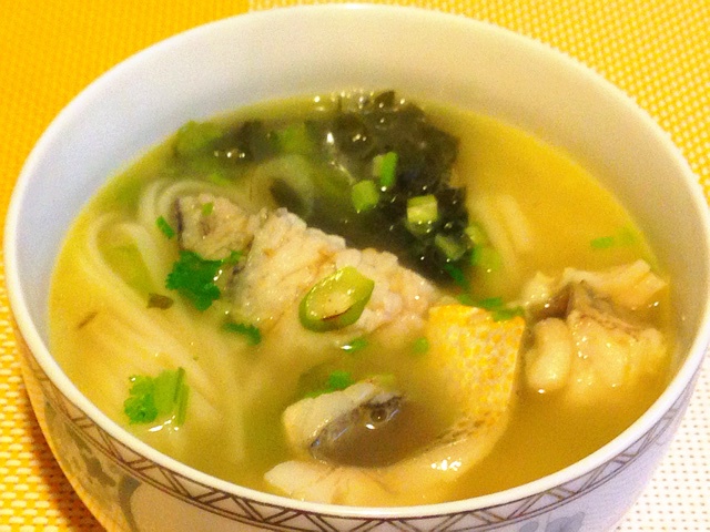 雪菜黄鱼面