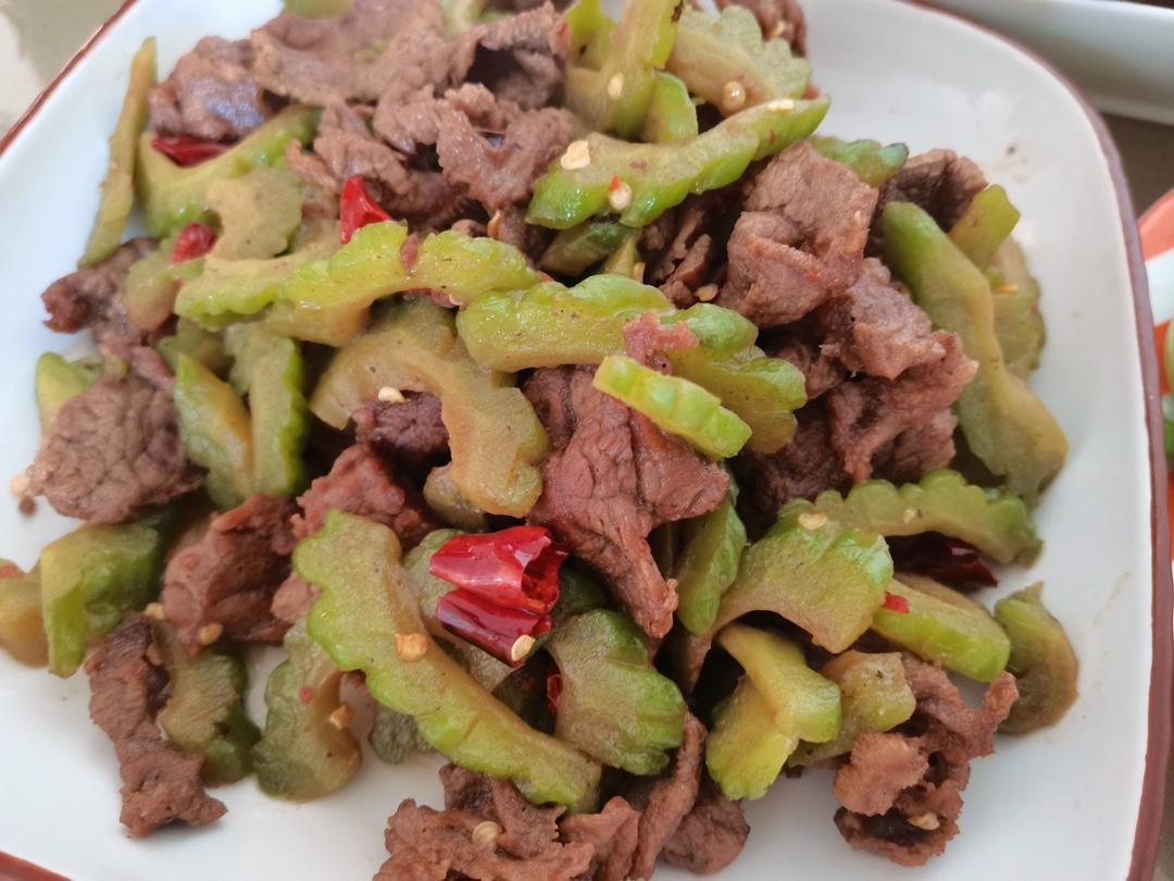 苦瓜炒肉
