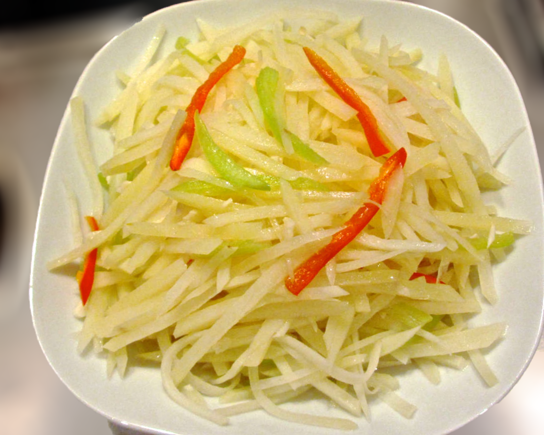 醋溜土豆丝