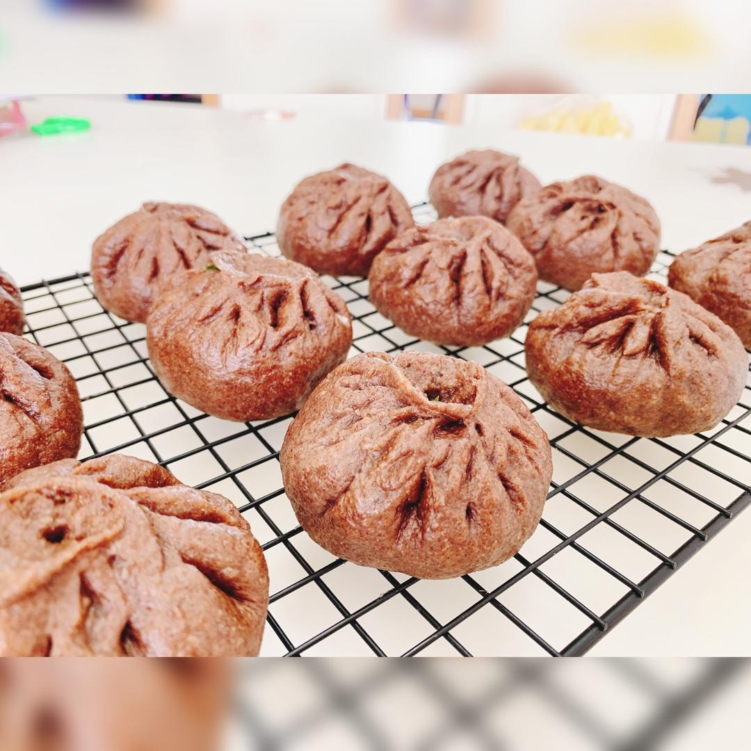 黑全麦包子（减脂）