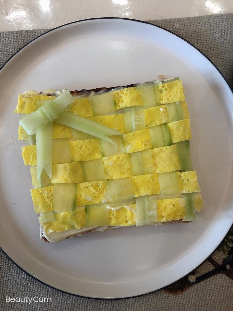 花篮三明治 黄瓜鸡蛋最佳cp组合