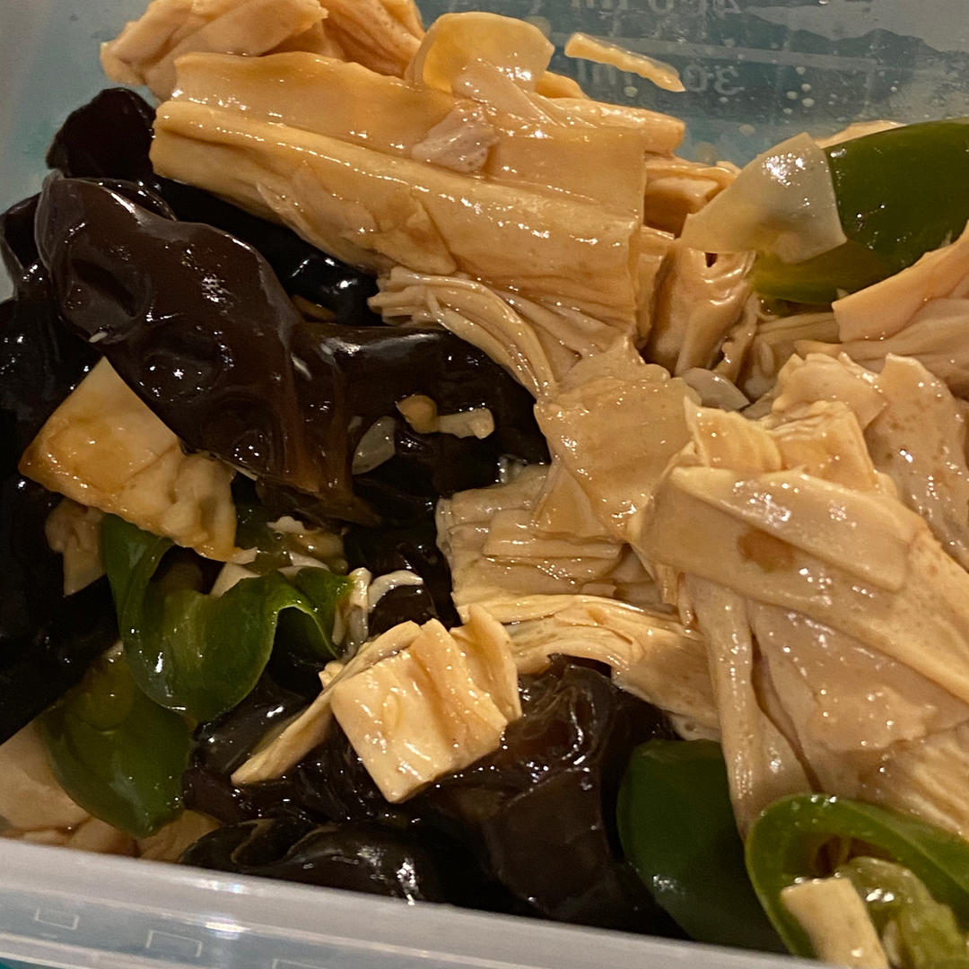 比肉还好吃的烧腐竹