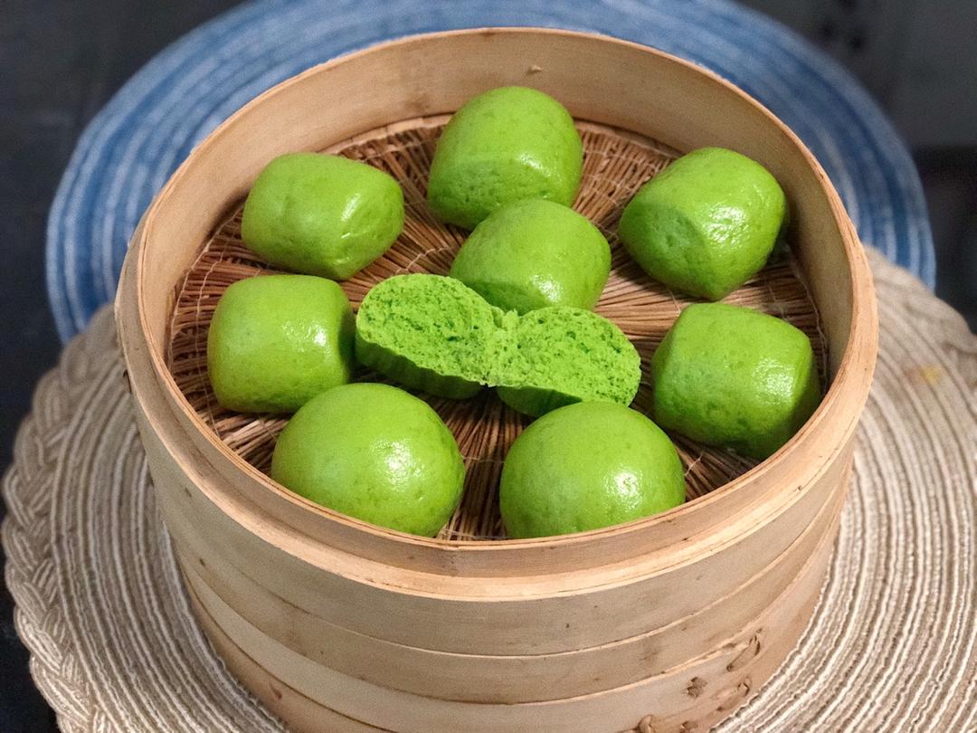 菠菜馒头