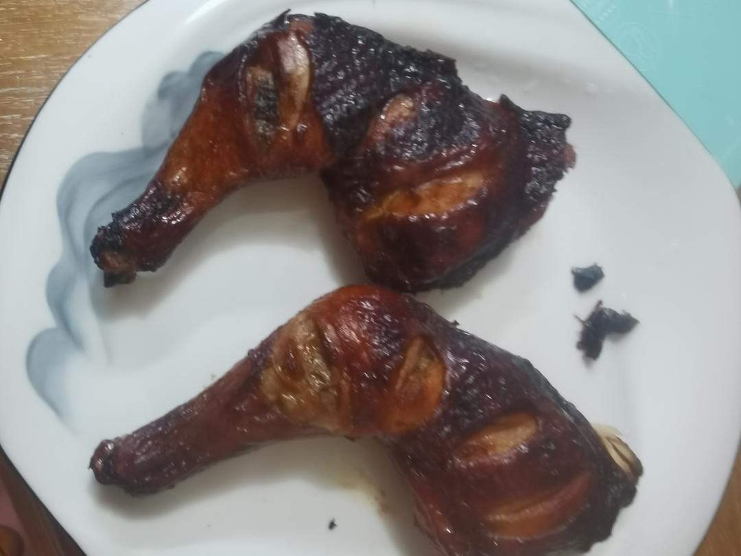 电饭锅烤鸡腿