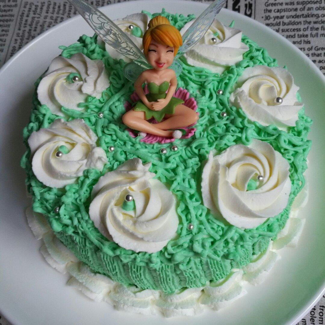 淡奶油裱花蛋糕