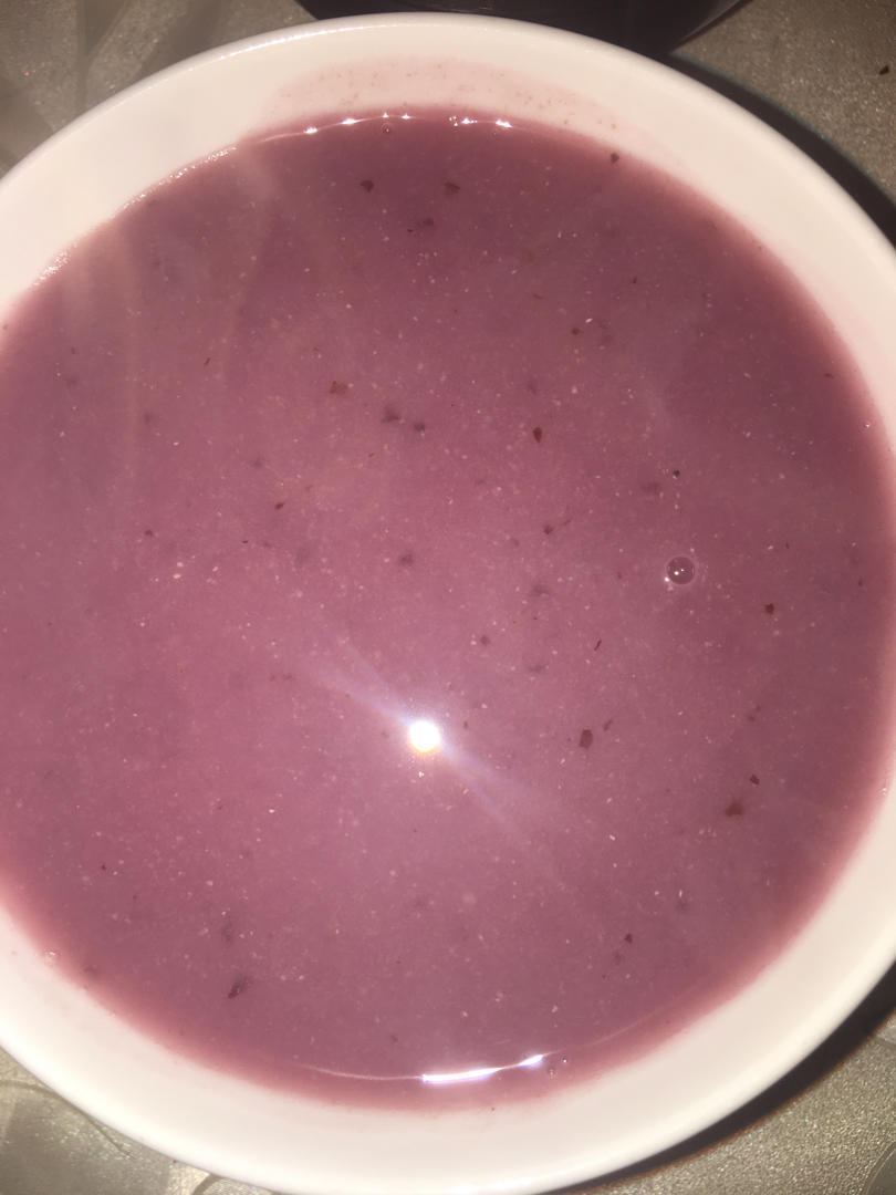 紫薯红枣小米糊