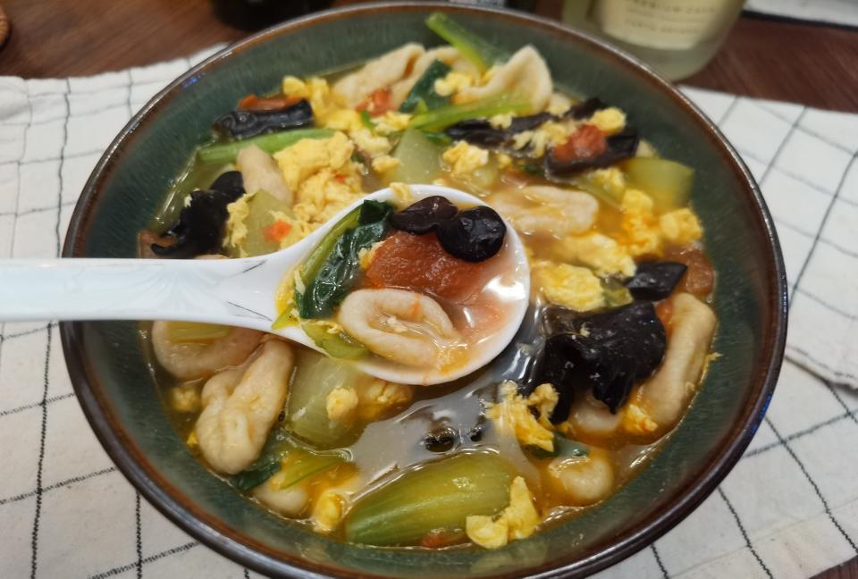 秋冬暖胃，搬砖治愈，雨妈秘制全麦烩麻食的做法