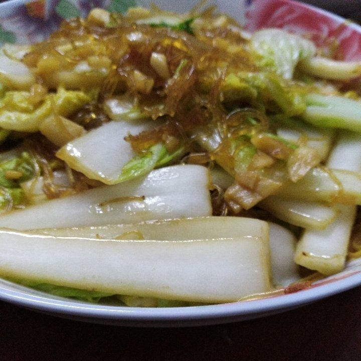 白菜炒粉丝