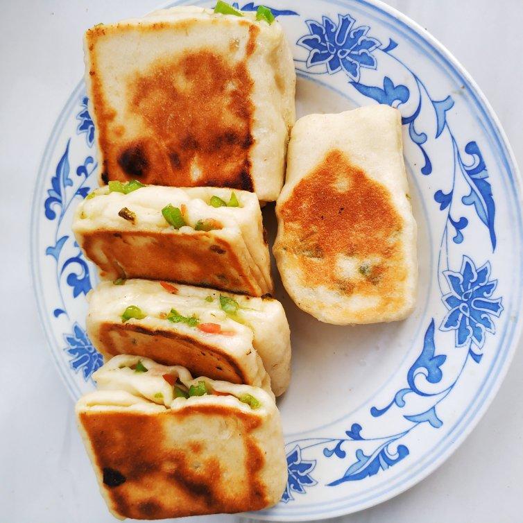 青椒火腿饼