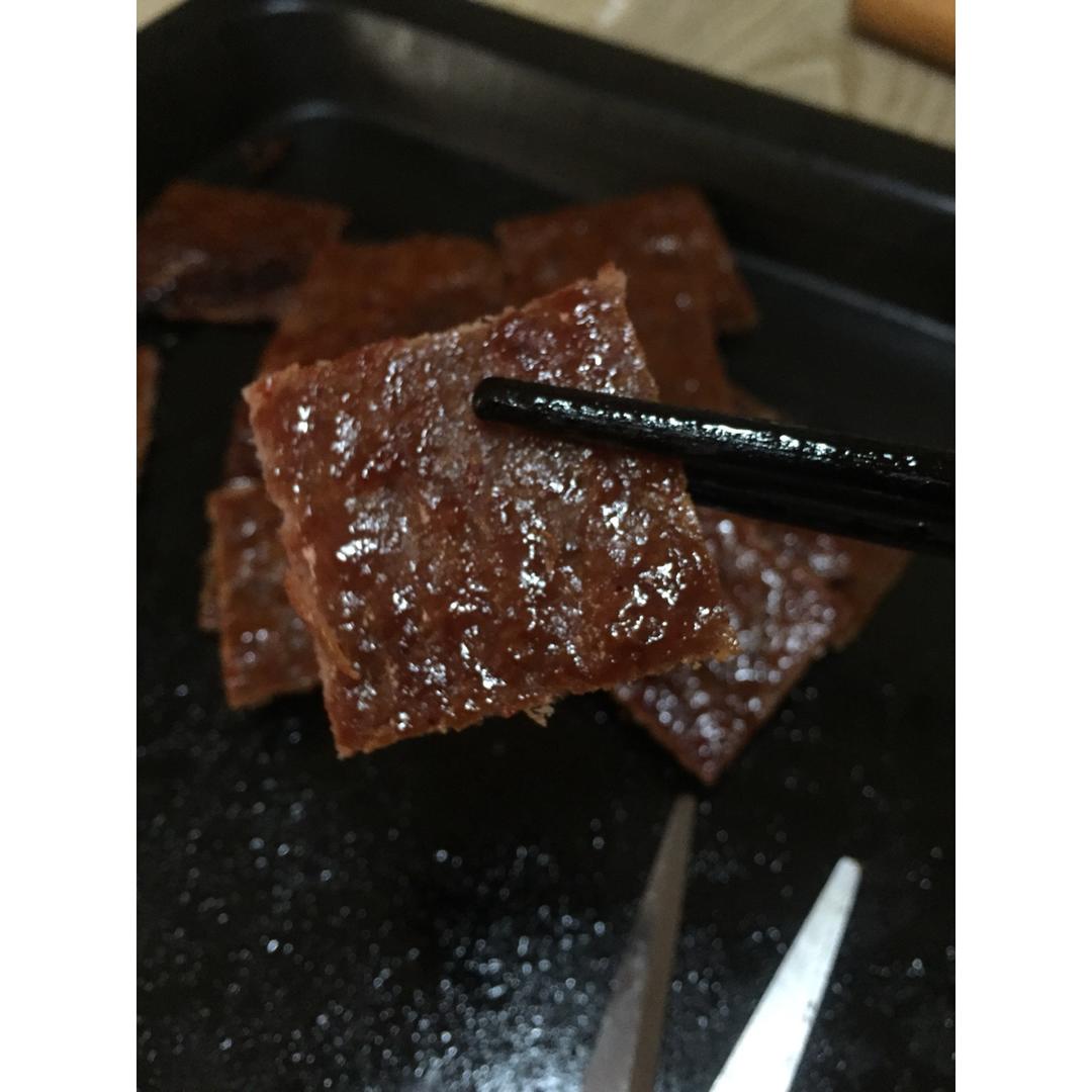 自制超好吃的—蜜汁猪肉脯