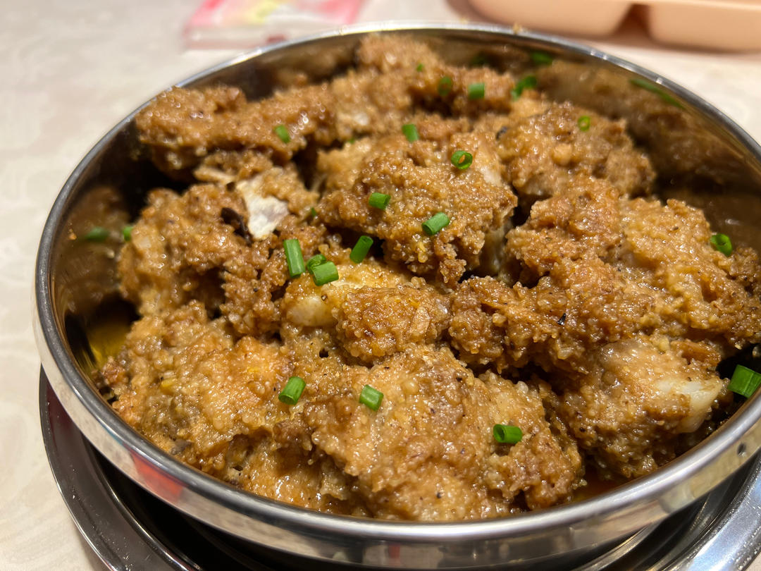 绝绝子！甩饭店几条街的粉蒸肉（粉蒸排骨）