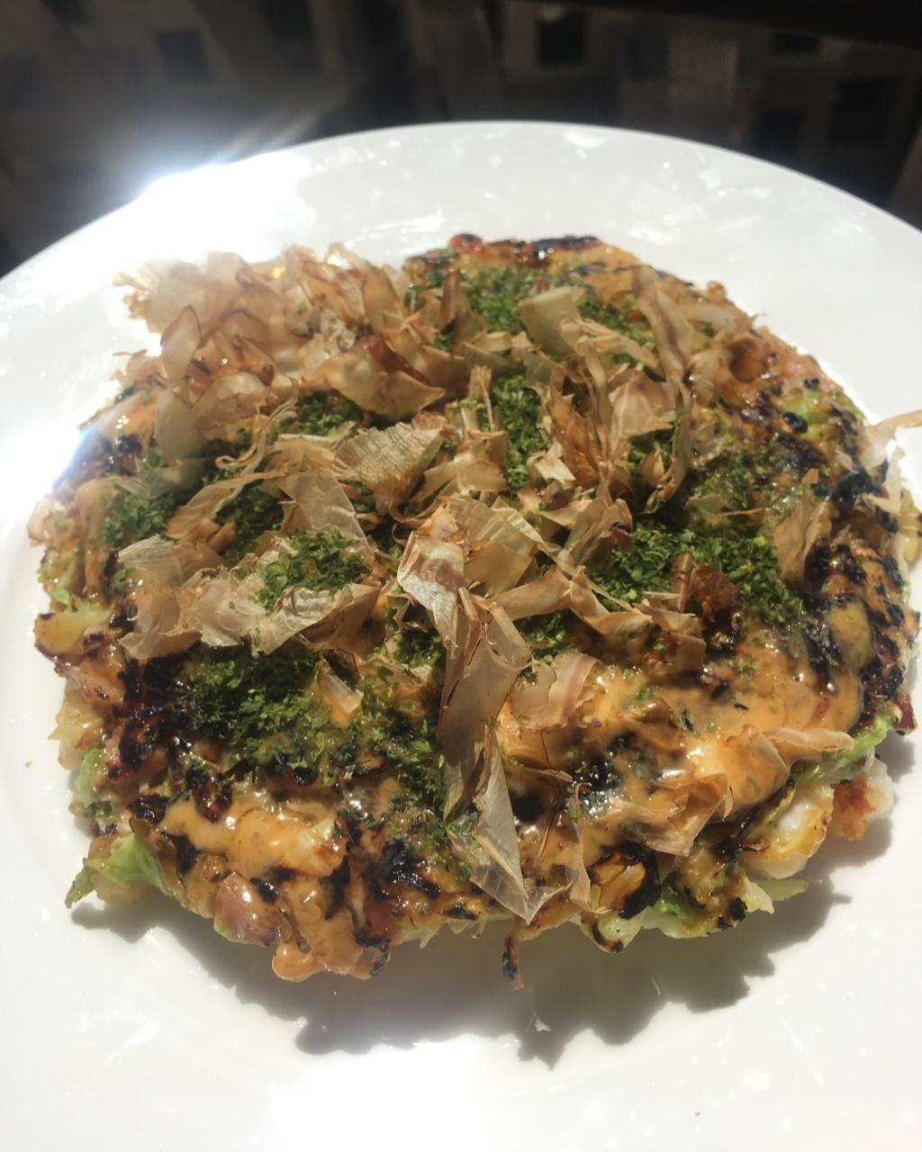 大阪烧 (Okonomiyaki)