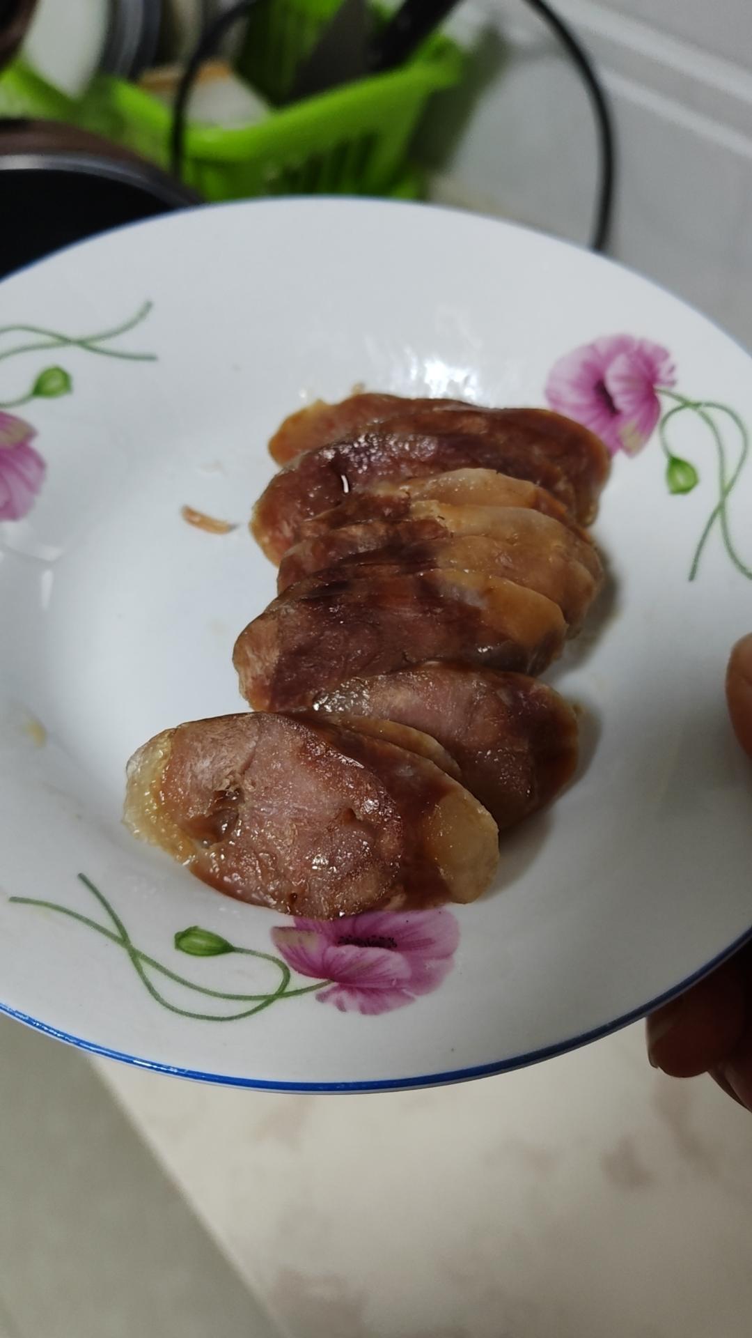 自制广式腊肠（附最快手刮肠衣）