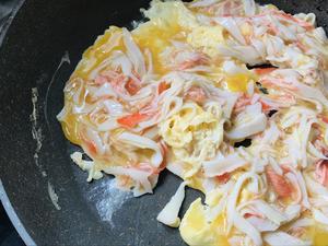 咖喱蟹柳滑蛋的做法 步骤7