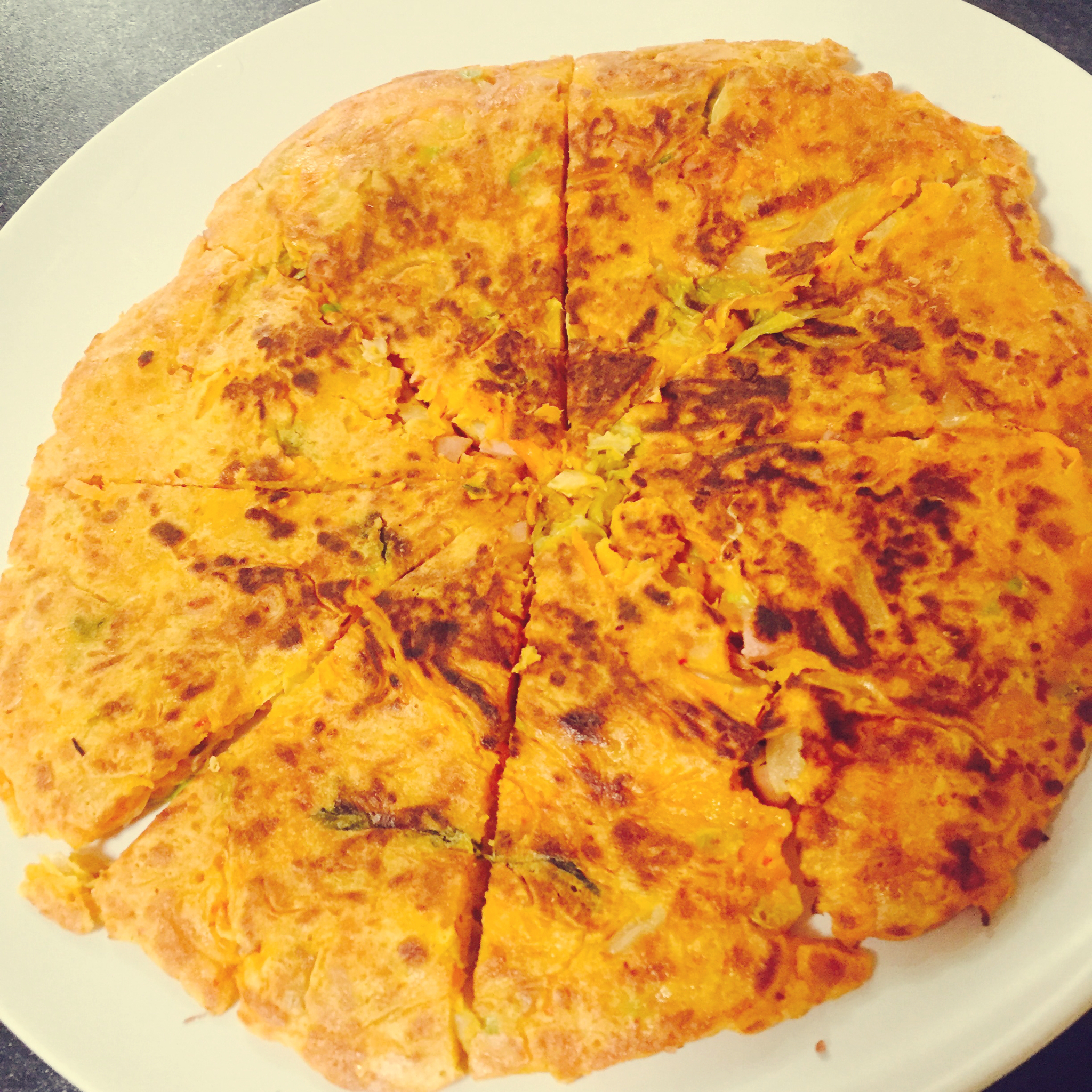 丁丁教你做－泡菜饼／김치전／Kimchijeon／Kimchi Pancake