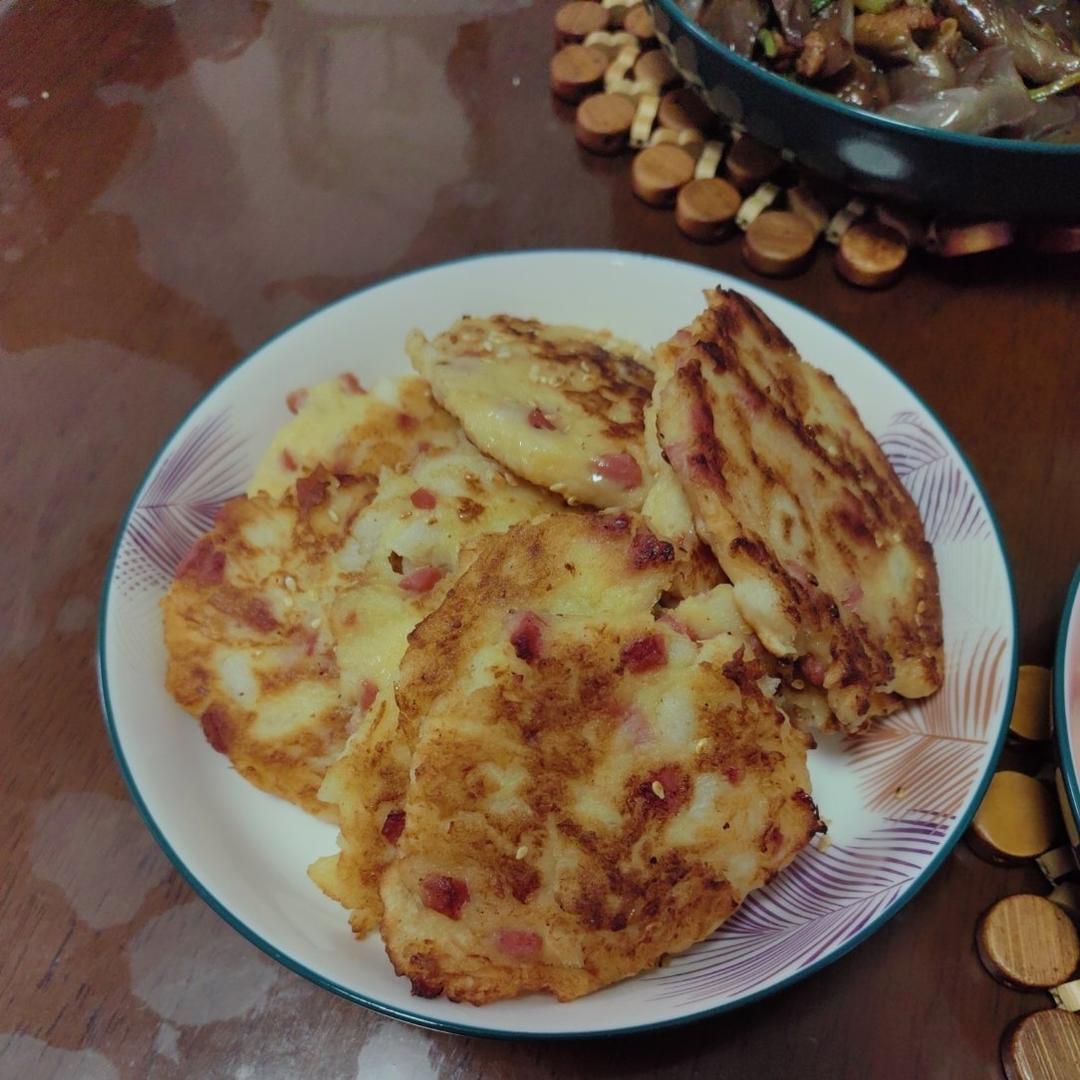儿子最爱的山药饼