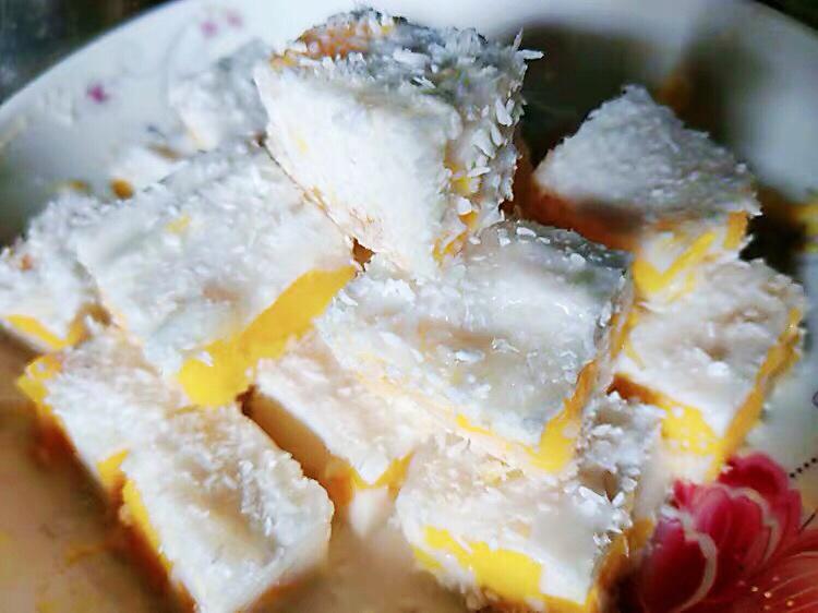 不一样的芒果椰奶冻🍮