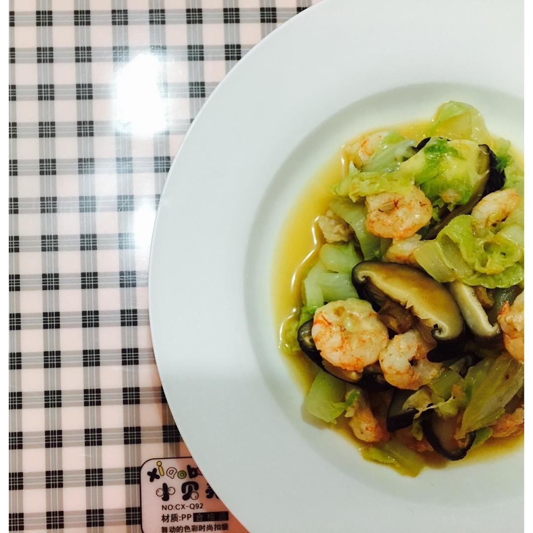 白菜虾仁
