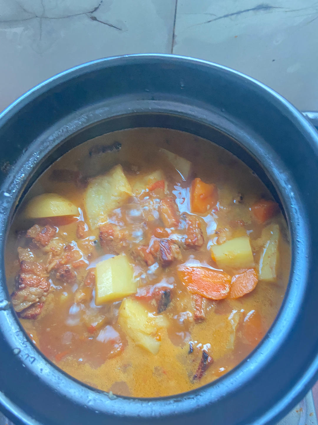 番茄土豆炖牛腩