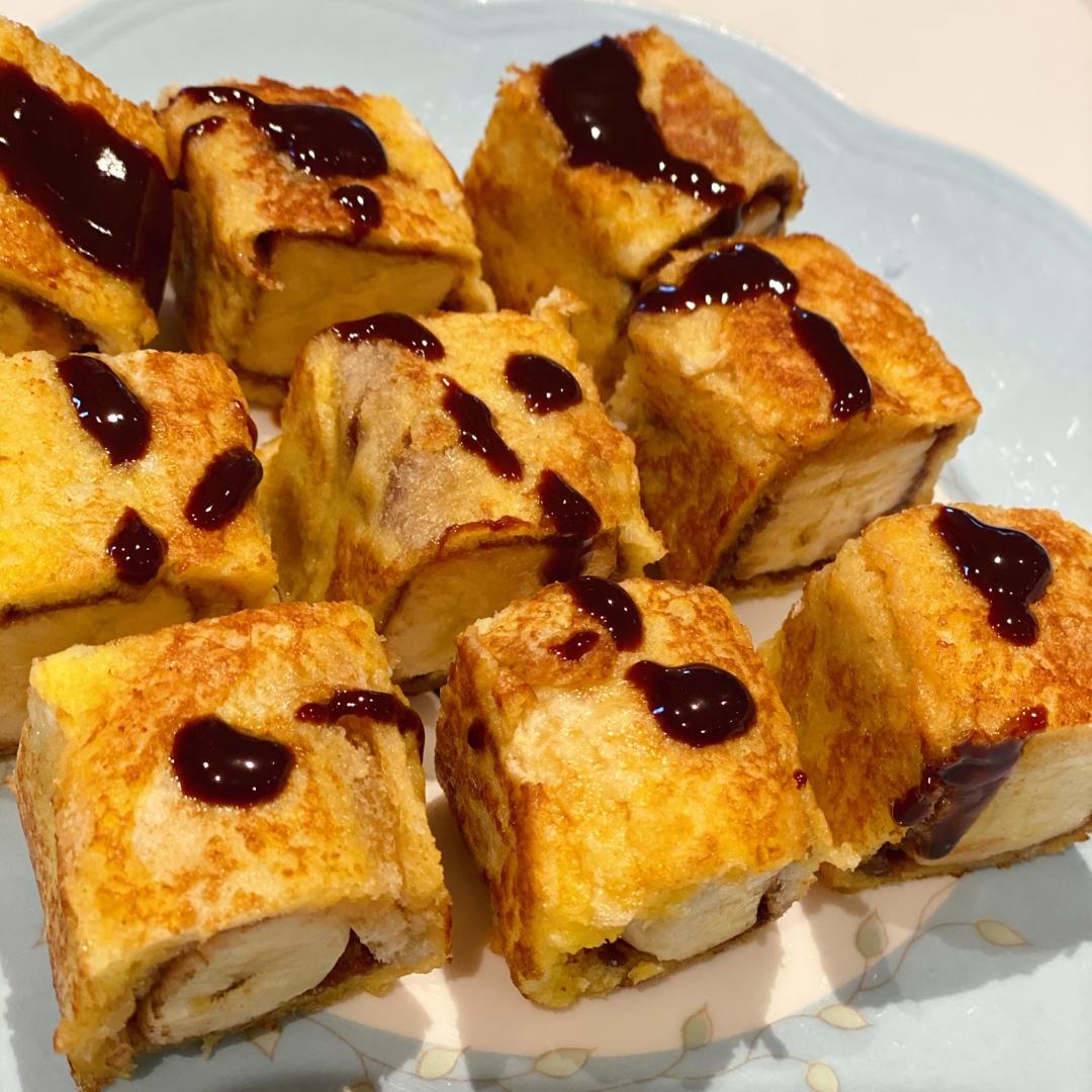 香蕉吐司卷