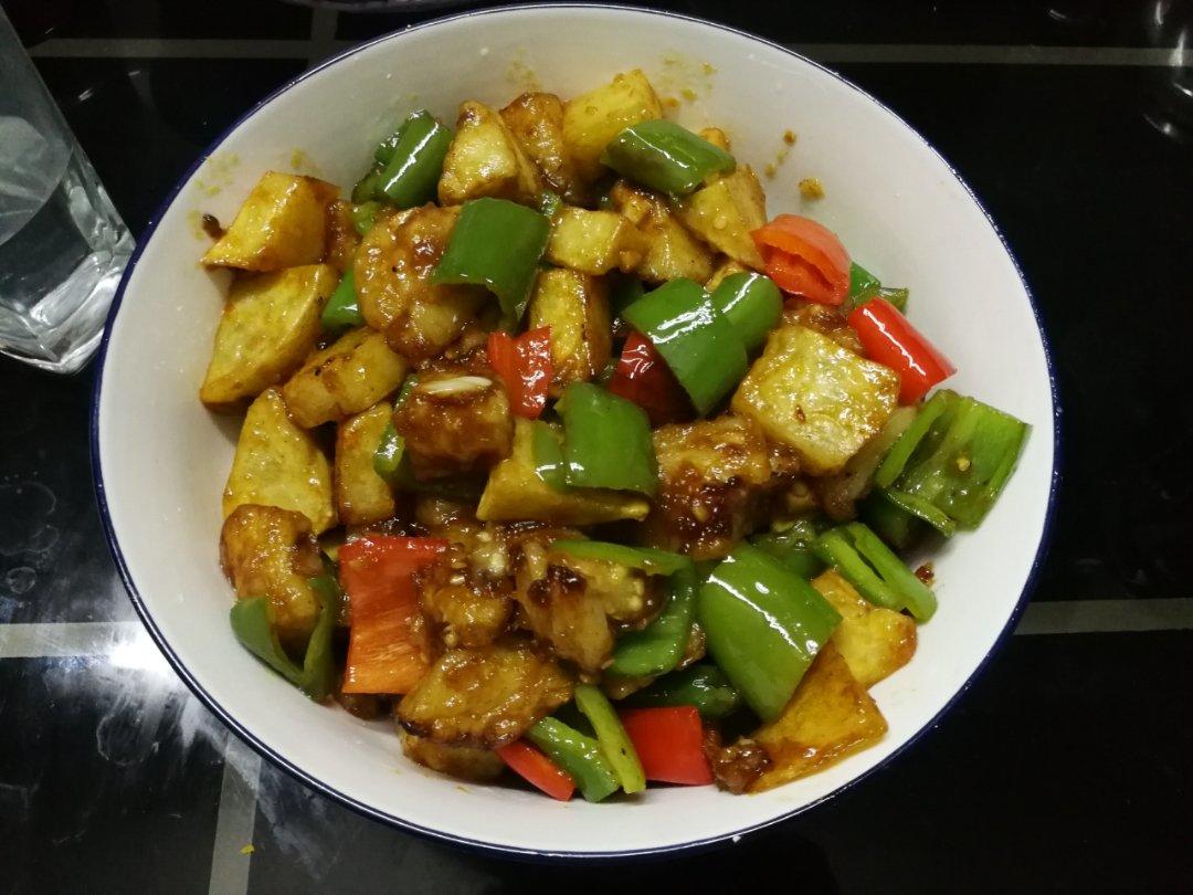 超级下饭的地三鲜