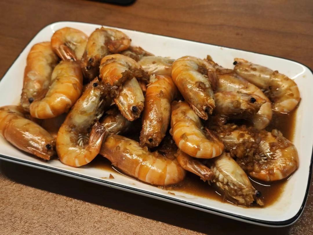 蒜蓉炒大虾