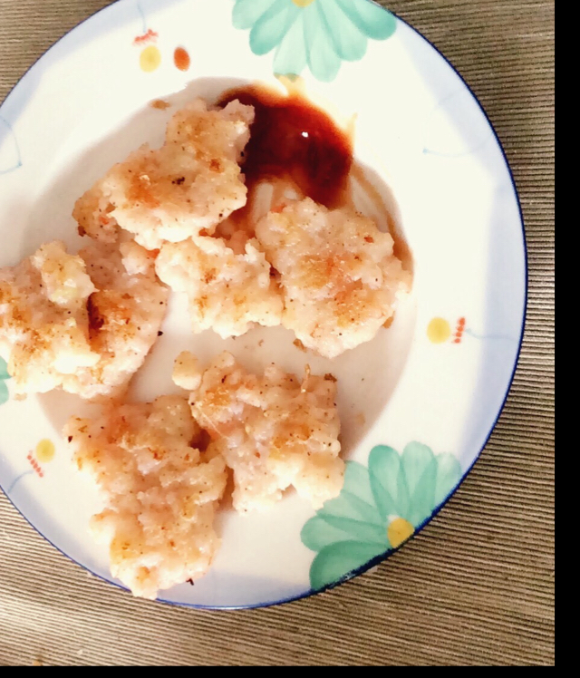 香煎虾饼