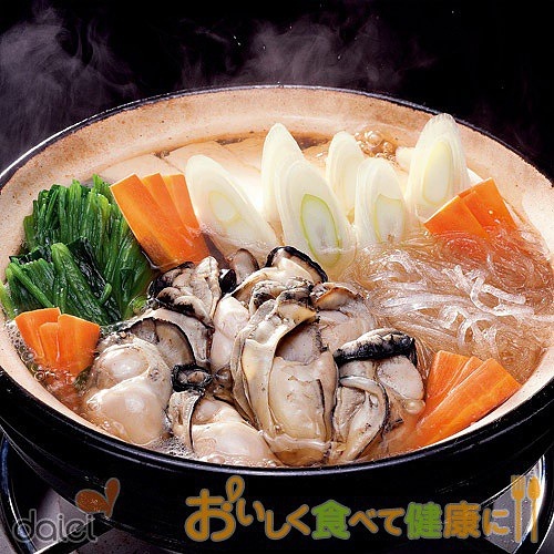 牡蠣の寄せ鍋（牡蛎锅）的做法