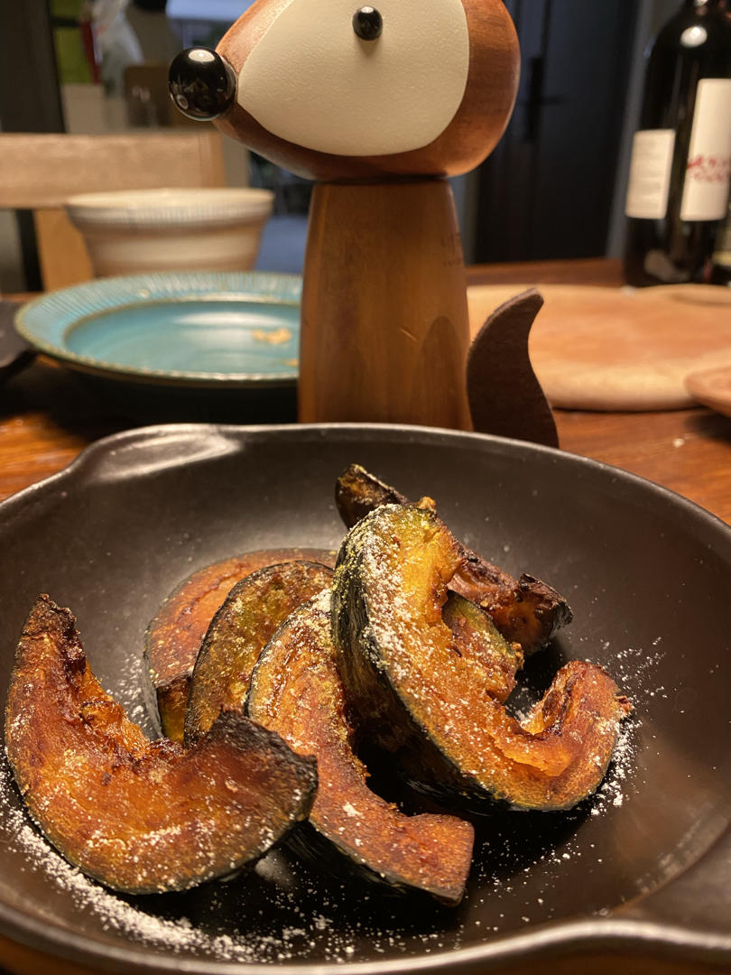 黄油烤贝贝南瓜—百吃不厌，超简单！