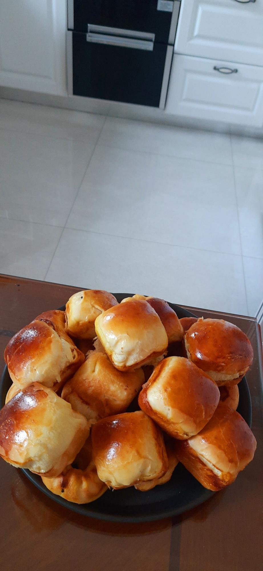 老式面包，橙汁酸奶老面包的做法