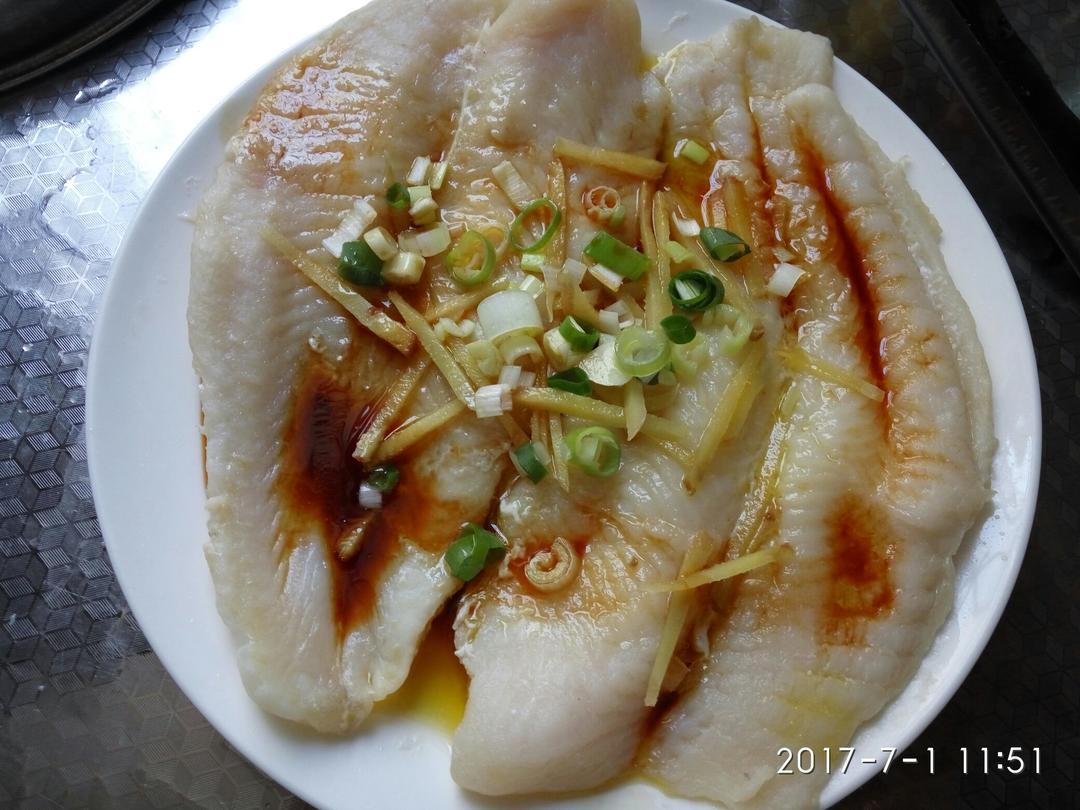 清蒸龙利鱼