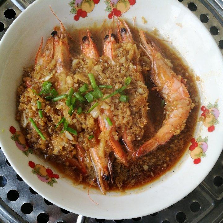 蒜蓉粉丝蒸虾