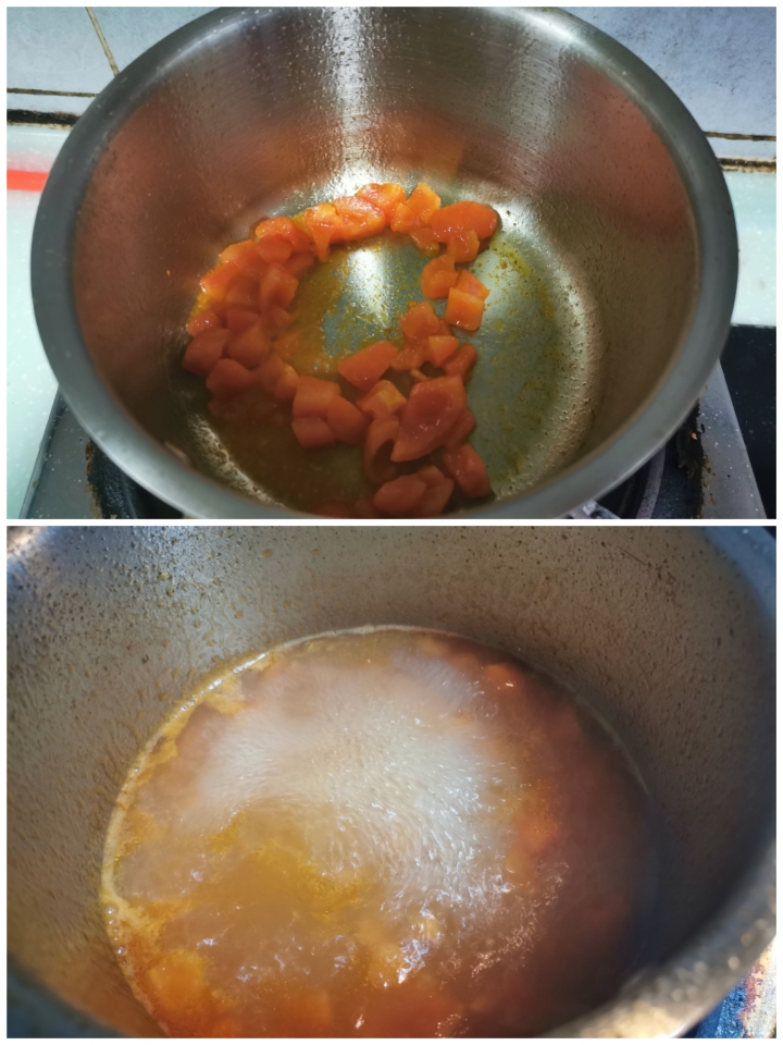 西红柿肉丸汤（宝宝爱吃）的做法 步骤3