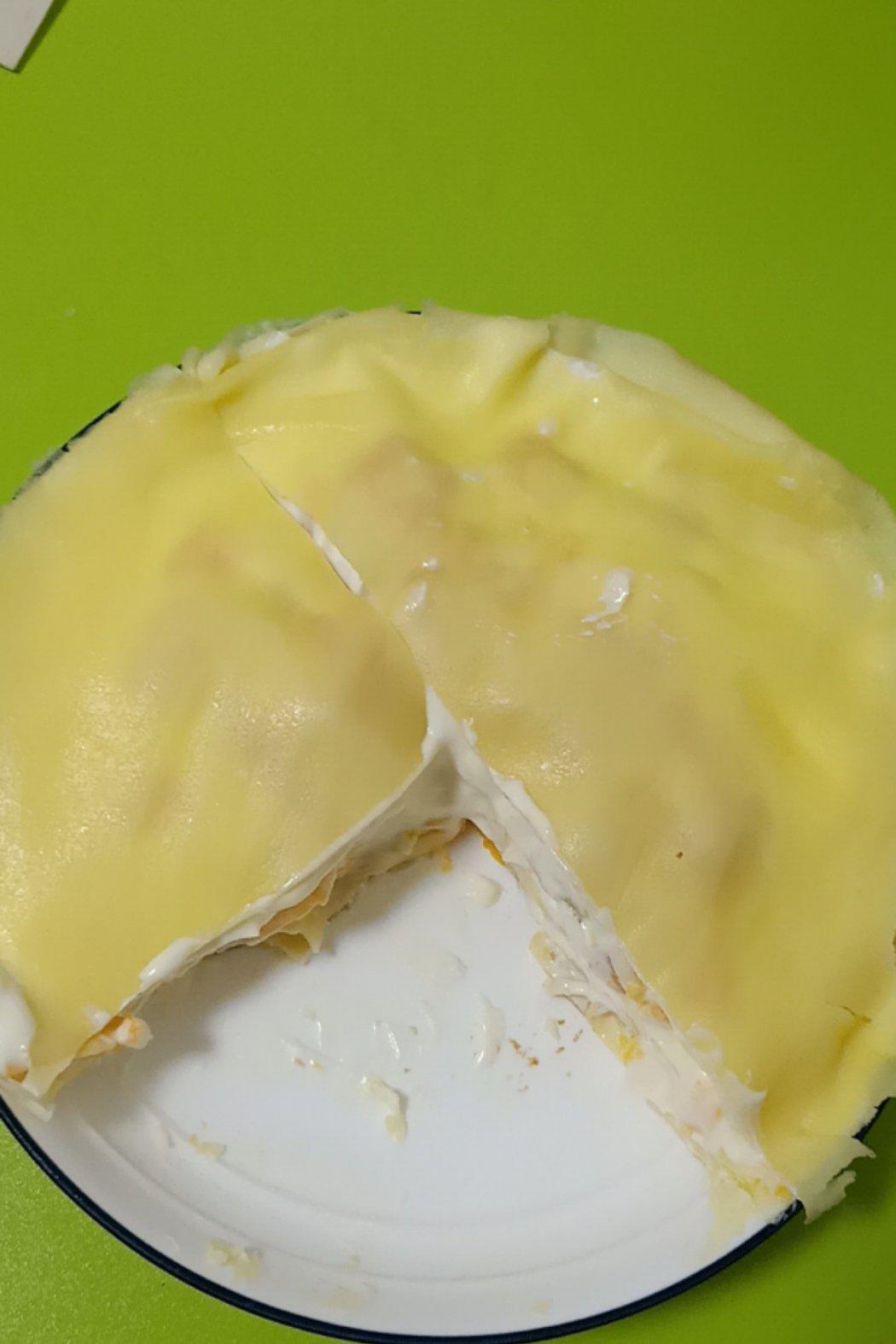 零基础做芒果千层蛋糕（8寸）