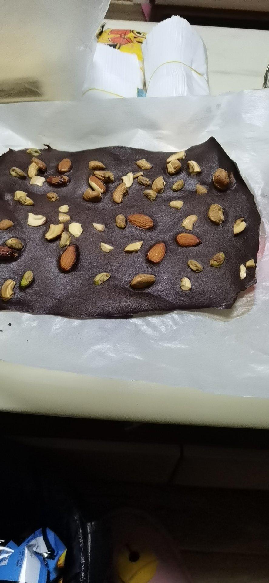 巨简单❗️嘎嘣脆❤️可可坚果薄脆❗️