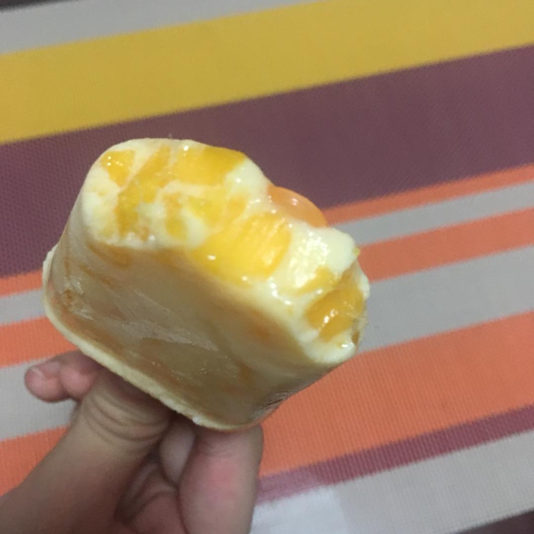 自制牛奶芒果雪糕