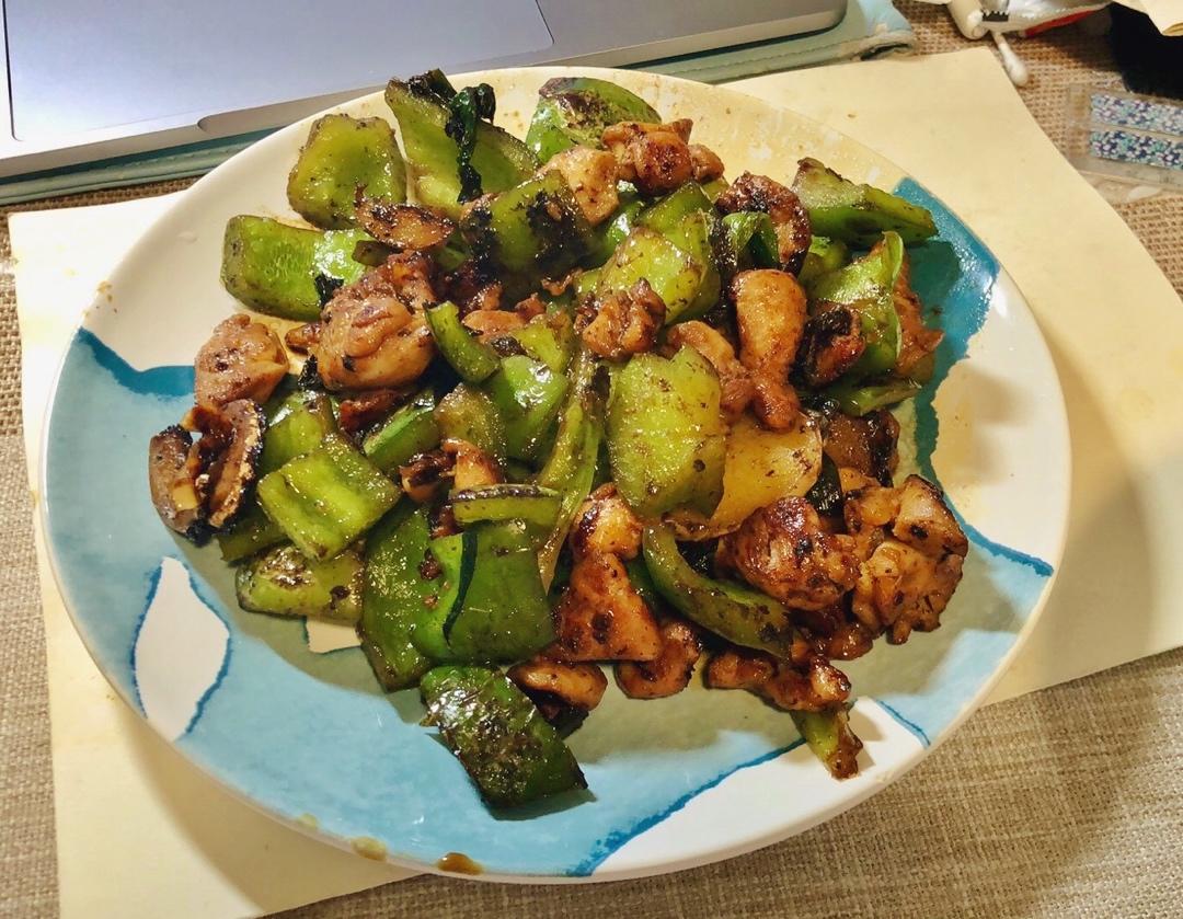 鸡肉菜谱1⃣️-辣炒鸡丁（米饭杀手）