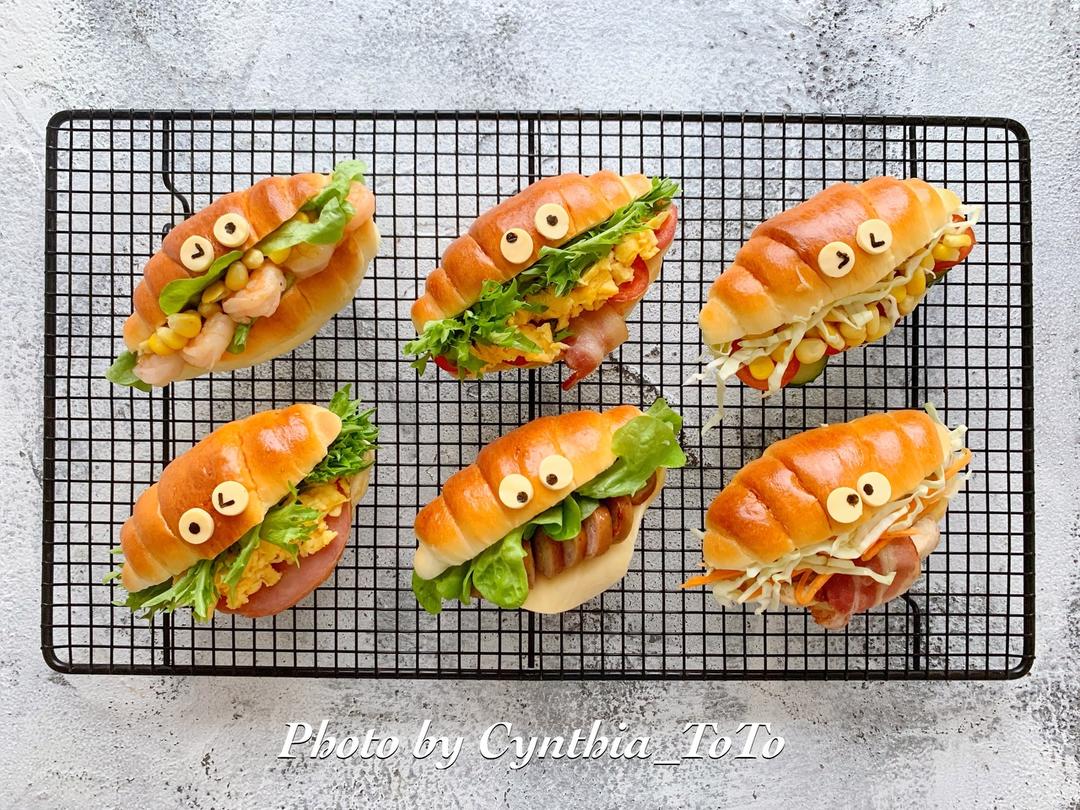 纯奶手撕吐司的做法 步骤1