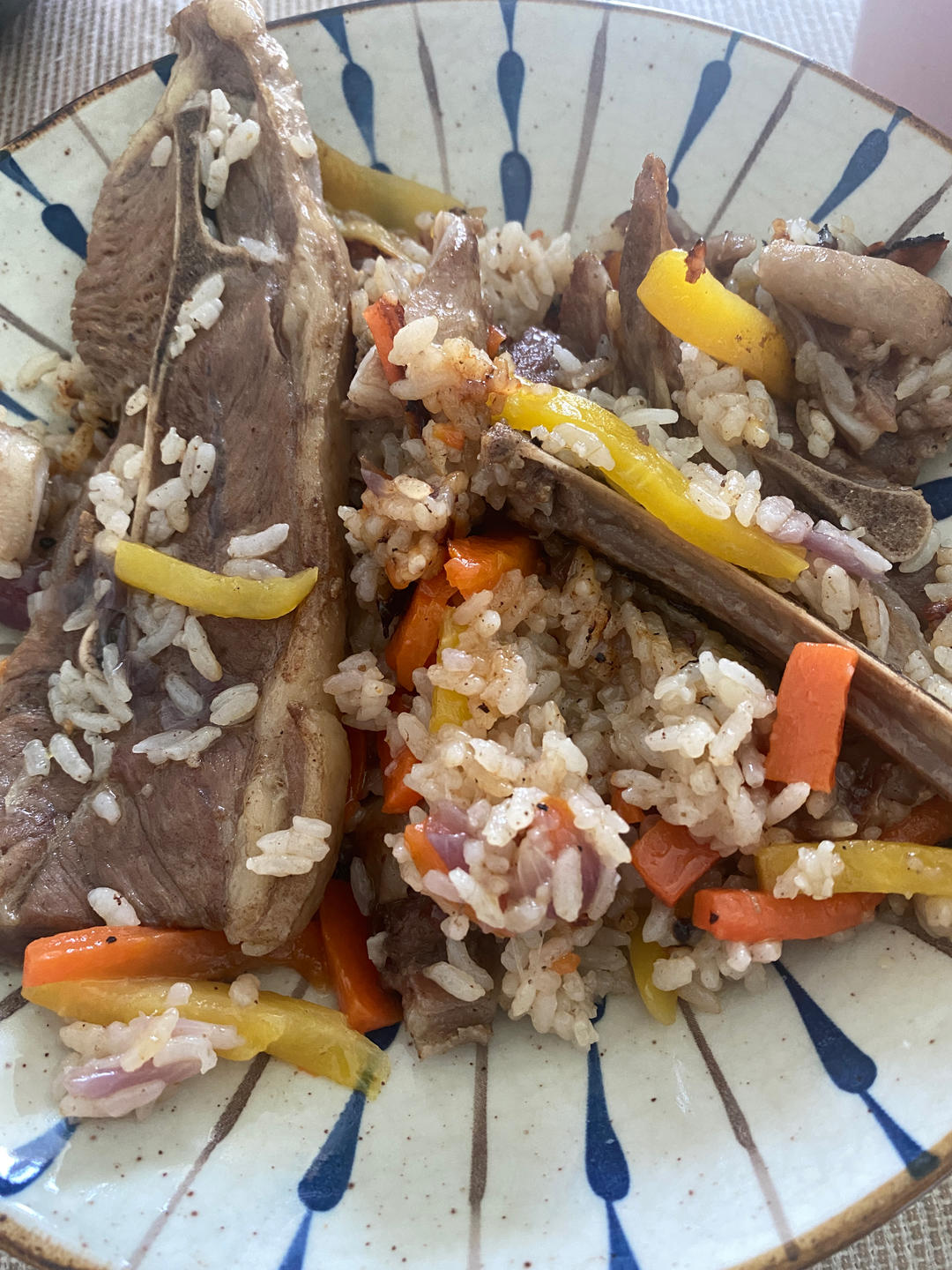 新疆羊排抓饭（出锅后米粒分明的秘密）