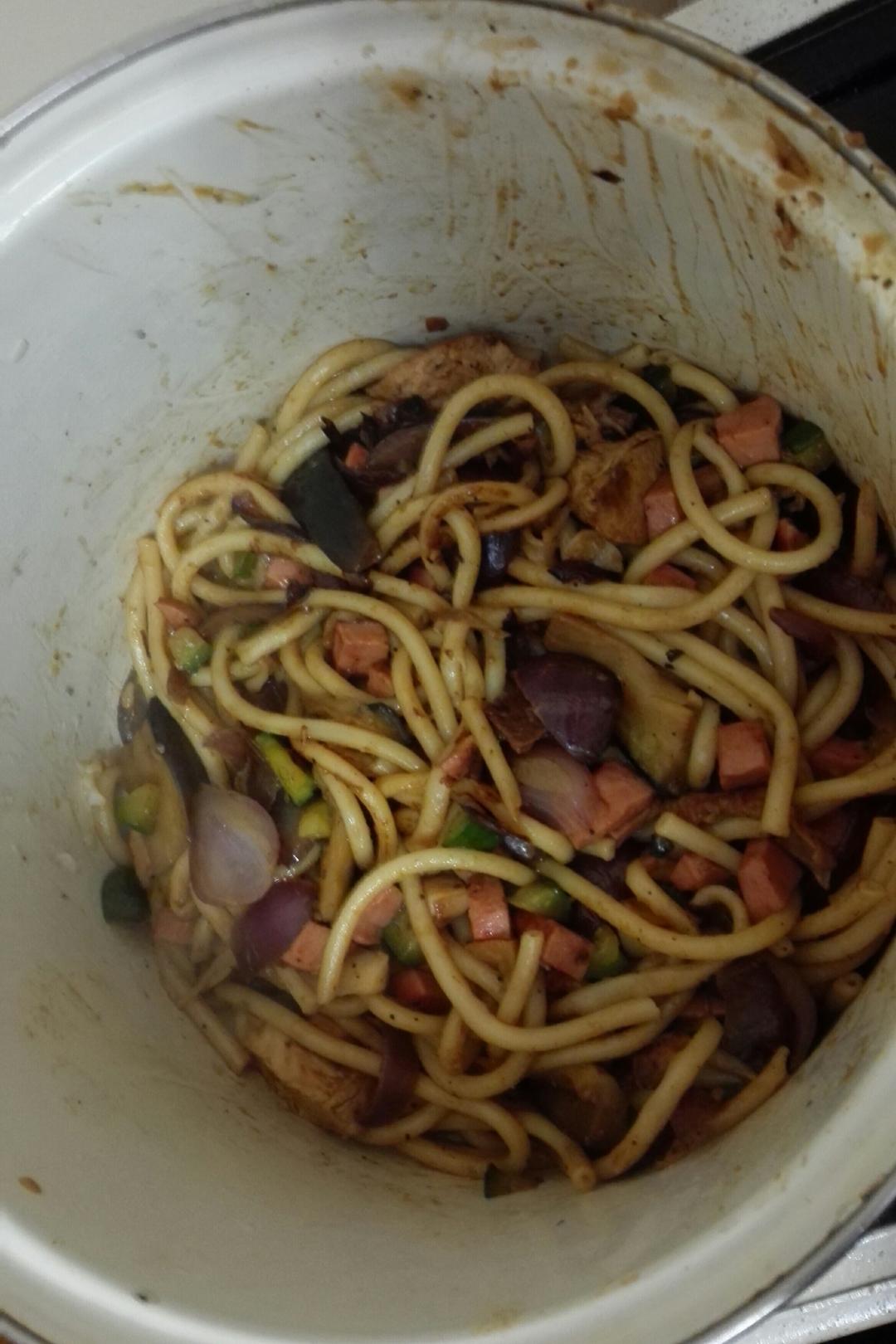 黑椒意面