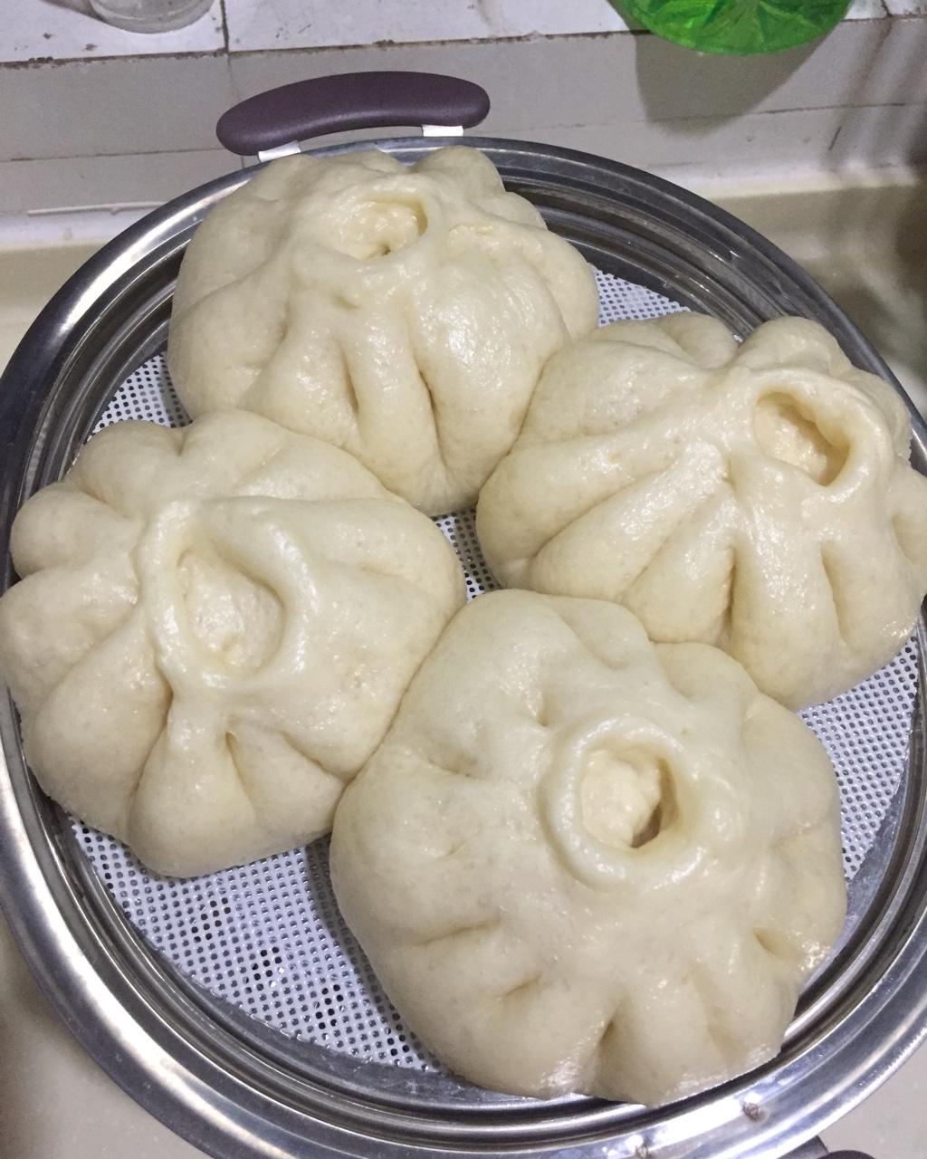 韭菜块肉包子--重点是揉面手法